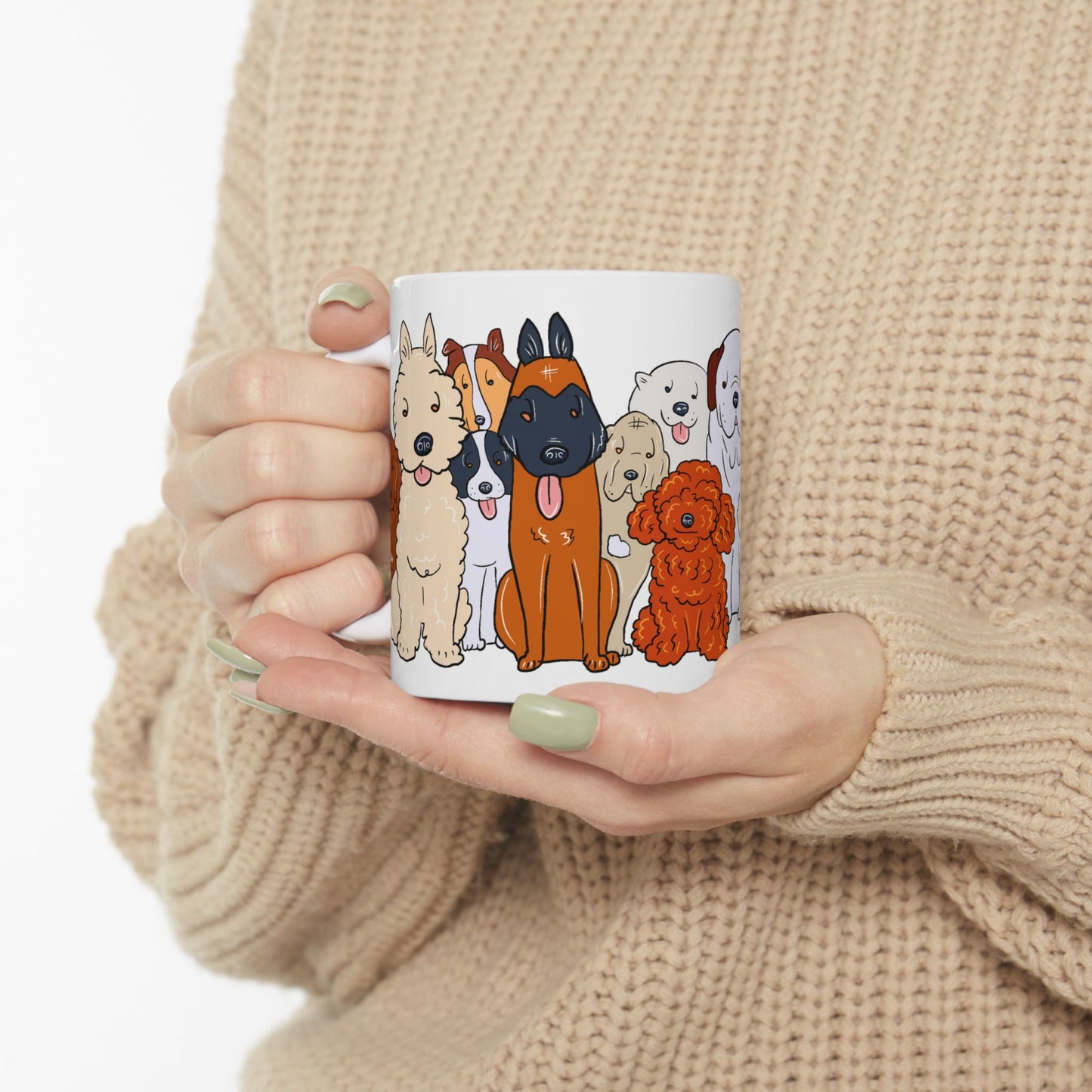 Animal Mug - Animated Dog Wrap