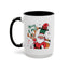 Christmas Mug - Merry Xmas Santa Reindeer
