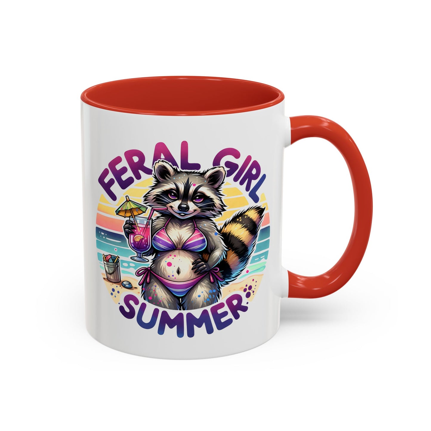 Humor Mug - Feral Girl Summer