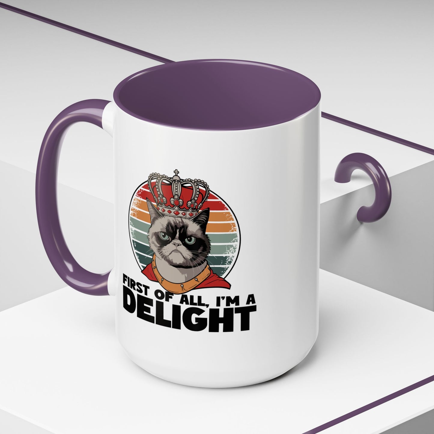 Animal Mug - First of All I'm a Delight