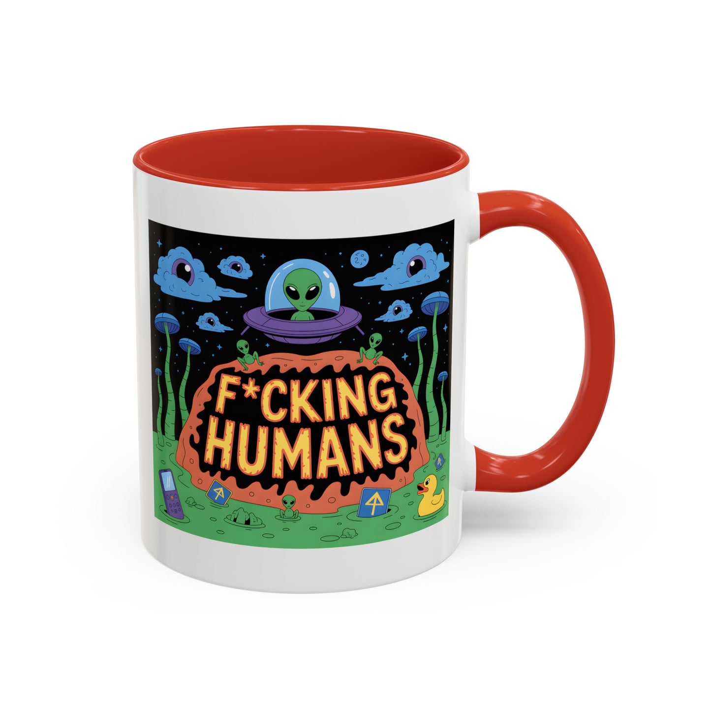 Alien Mug - F*cking Humans