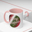 Christmas Mug - Merry Christmas White and Red Text Decoration