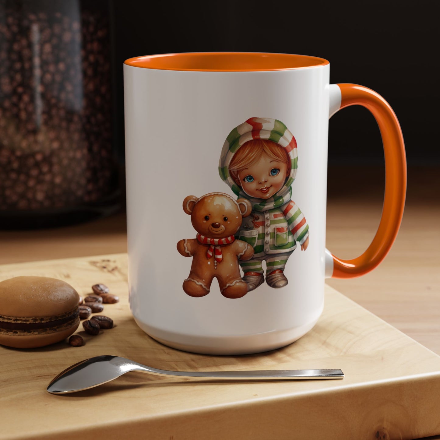 Christmas Mug - Gingerbread Man & Girl