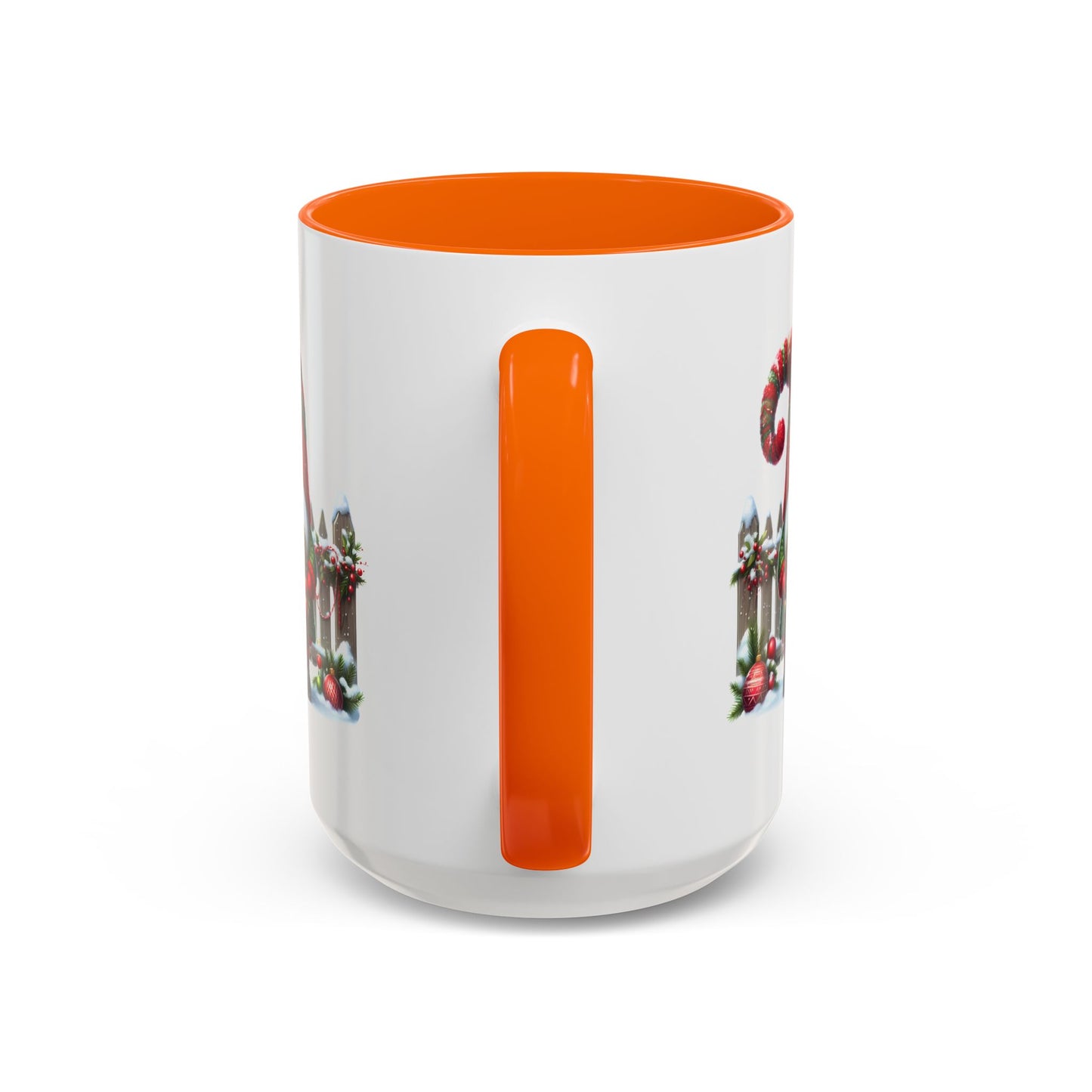 Christmas Mug - Gnome with Christmas Wreath