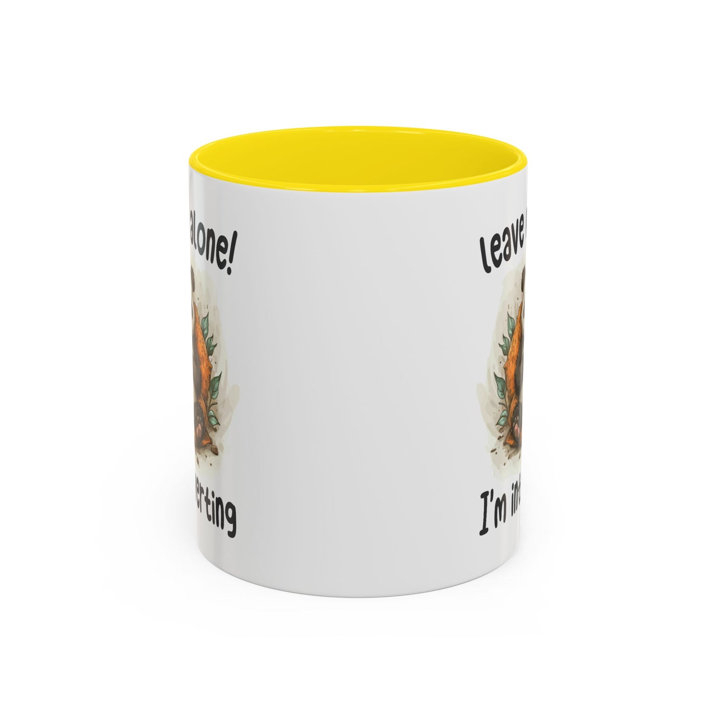 Humor Mug - Leave Me Alone I'm Introverting