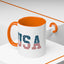 4th of July Mug - USA American Flag
