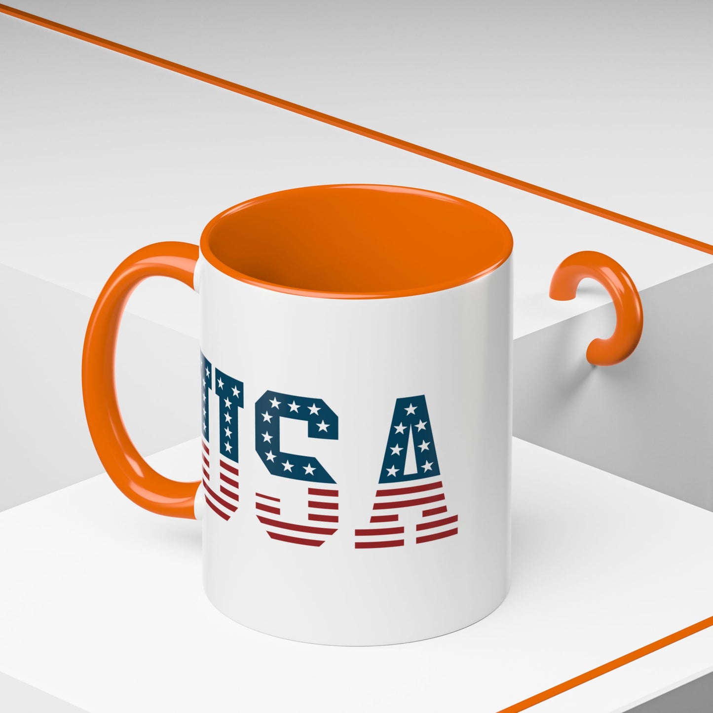 4th of July Mug - USA American Flag