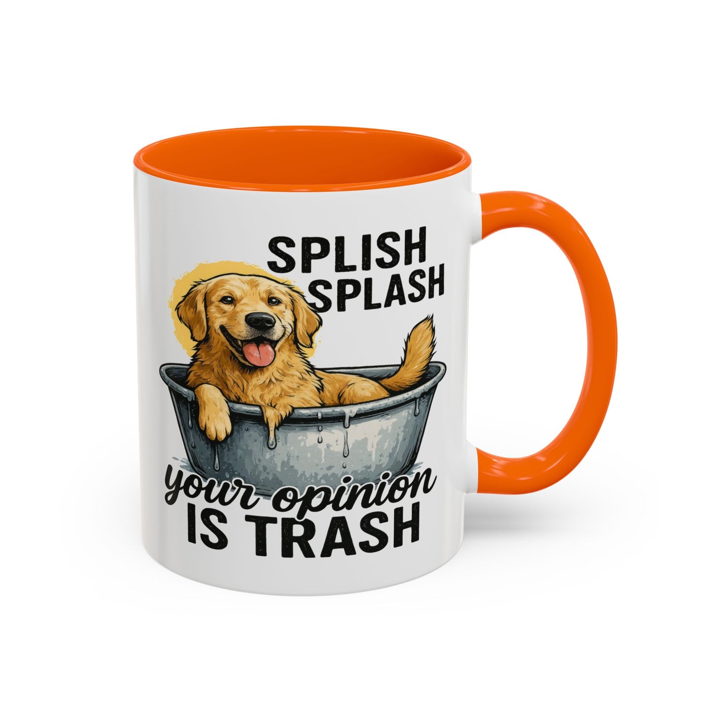 Animal Mug - Splish Splash Your Opinion Is Trash