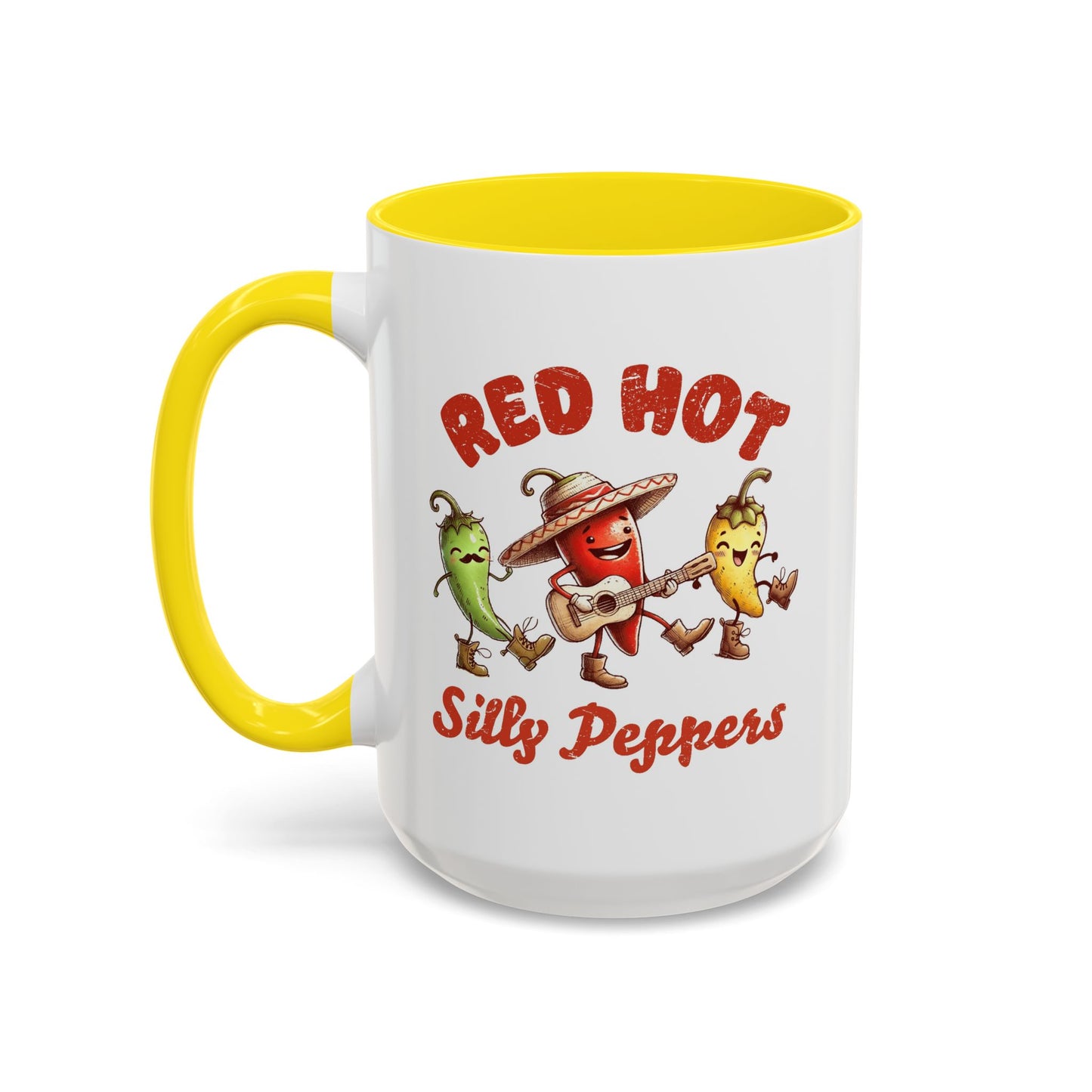 Humor Mug - Red Hot Silly Peppers