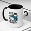 Humor Mug - Feed Me and Tell Me I'm Pretty Shark