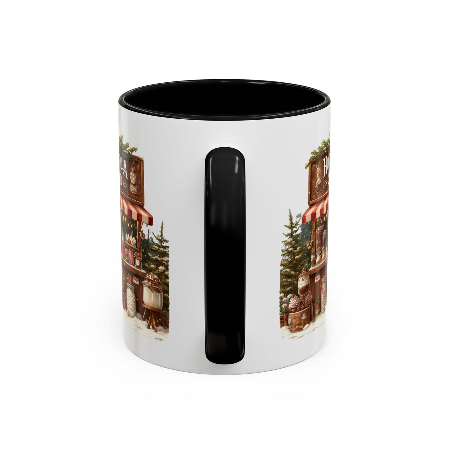 Christmas Mug - Hot Cocoa Stand White Text