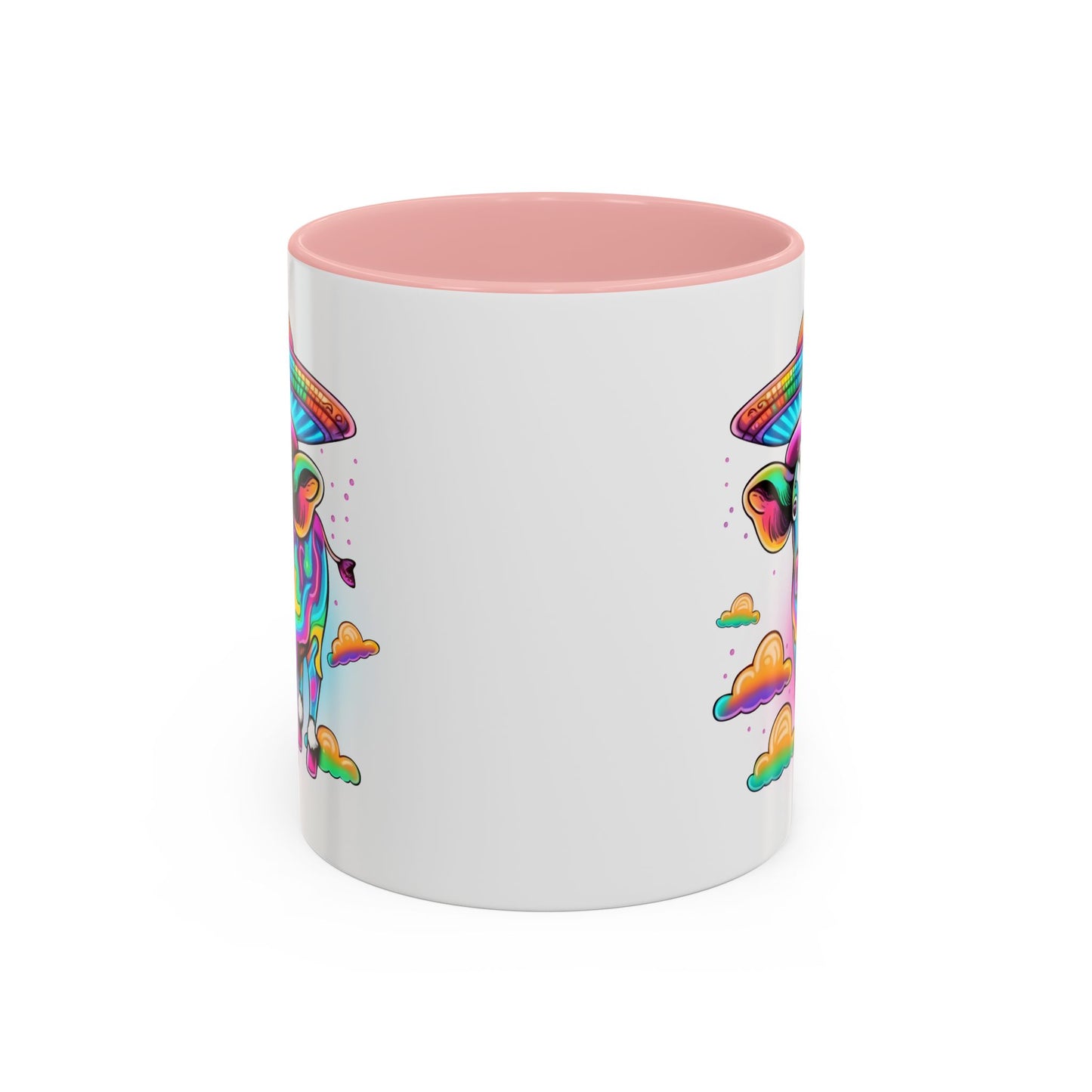 Alien Mug - Multicoloured Cow