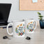 Mother's Day Mug - Happy Mother's Day Floral Butterflies