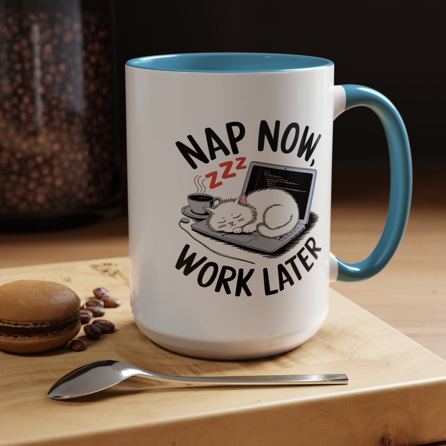 Animal Mug - Nap Now Work Later