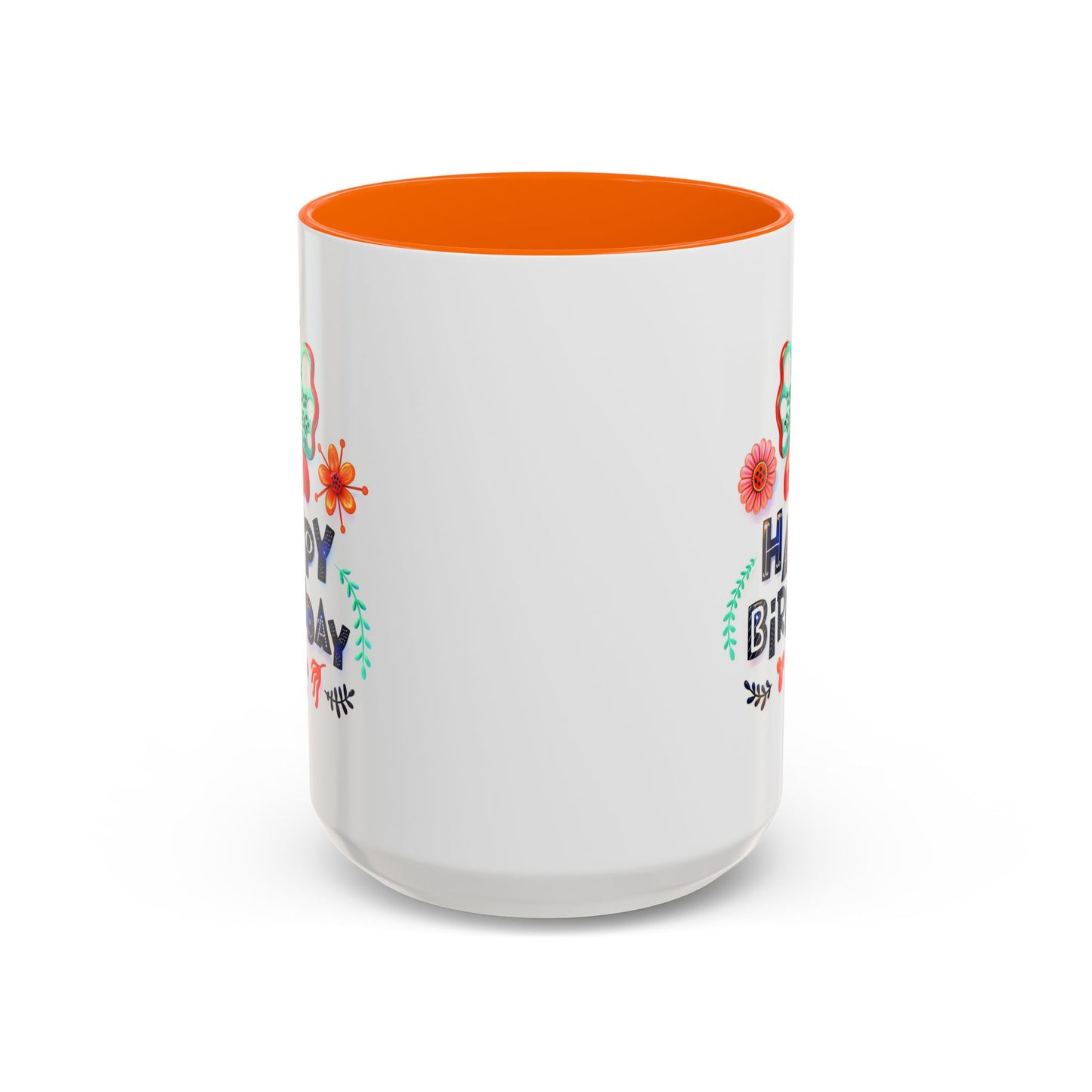 Birthday Mug - Butterfly Flowers