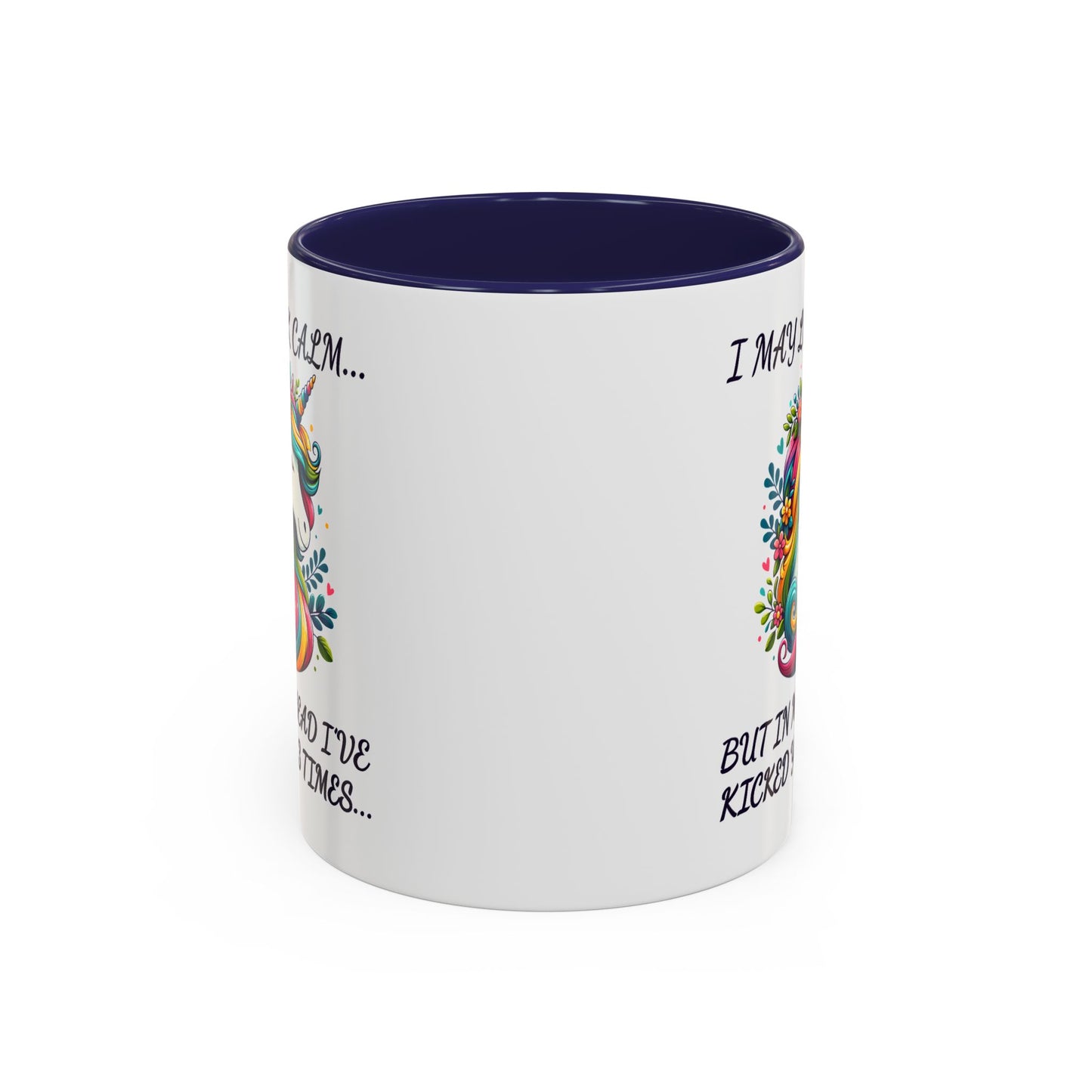 Adult Mug - I may Look Calm Unicorn