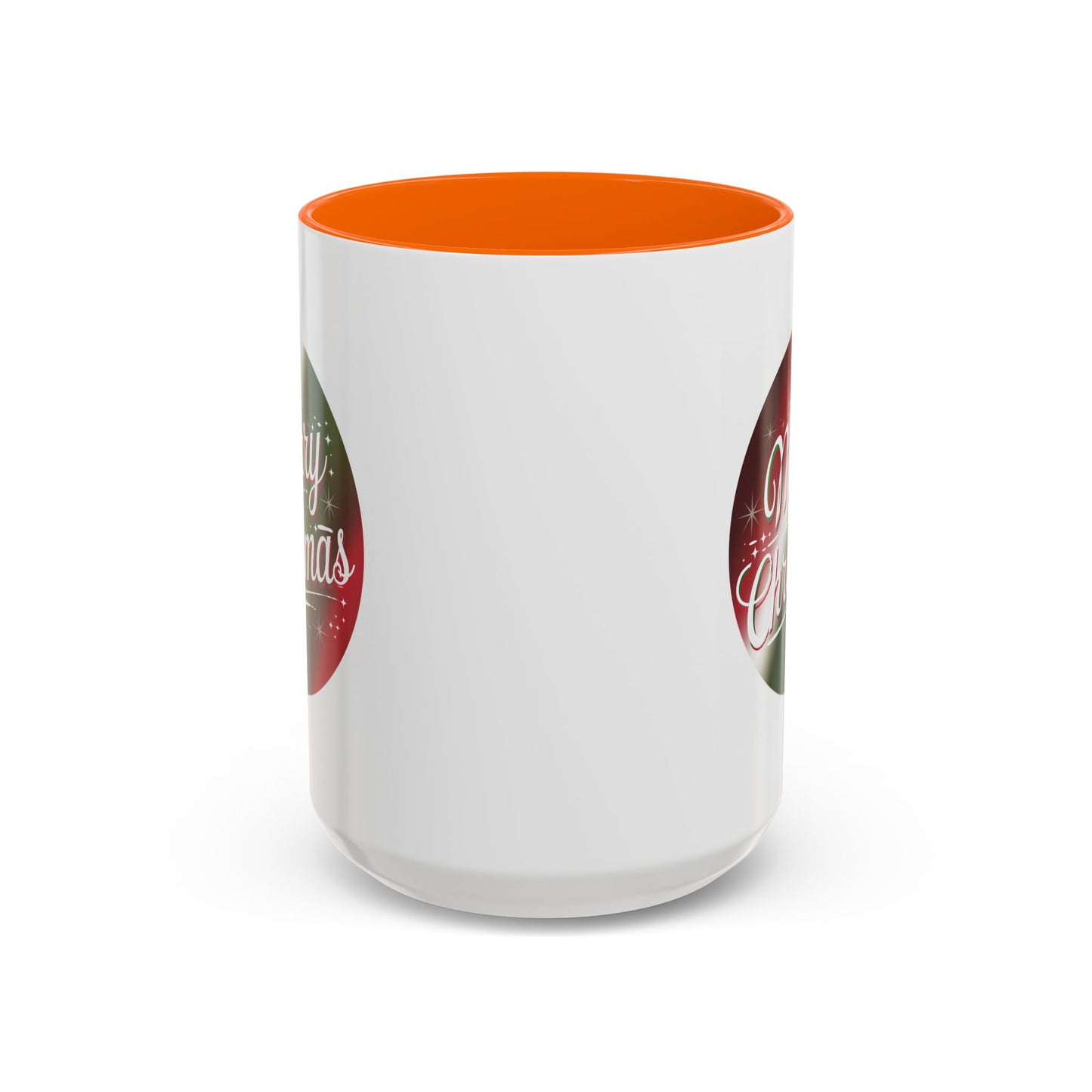 Christmas Mug - Merry Christmas White and Red Text Decoration