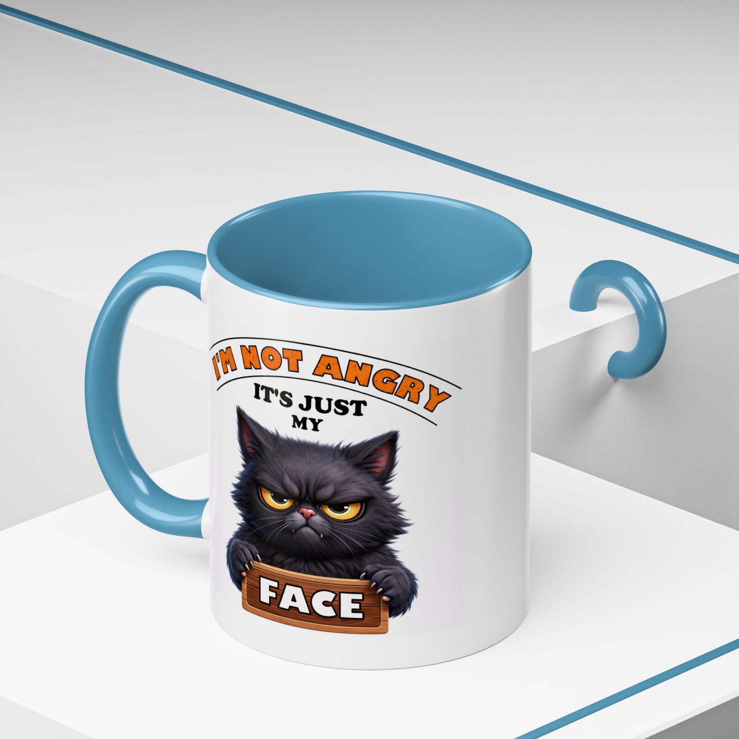 Humor Mug - I'm Not Angry It's Just My Face