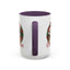 Christmas Mug - Merry Christmas Red Text Cat Presents Wreath