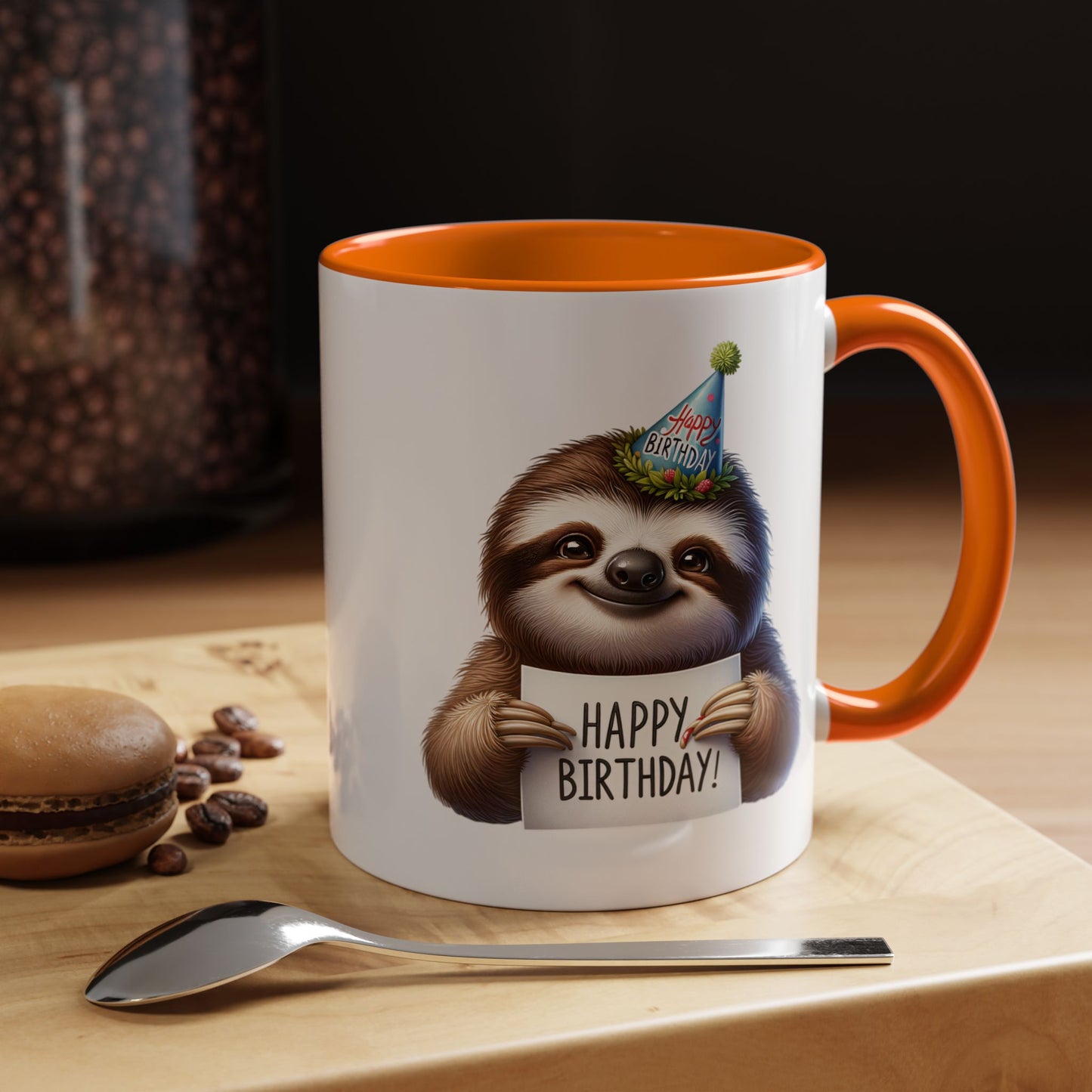 Birthday Mug - Sloth Clipart