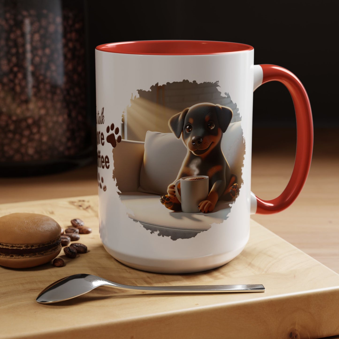 Animal Mug - Dog Coffee Wrap 16