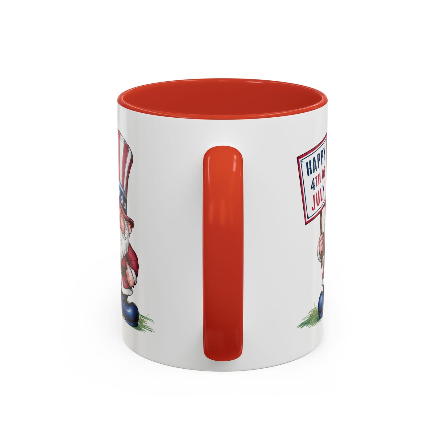 4th of July Mug - American Gnome 8