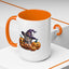 Halloween Mug - Witch Cat Hiding In Pumpkins
