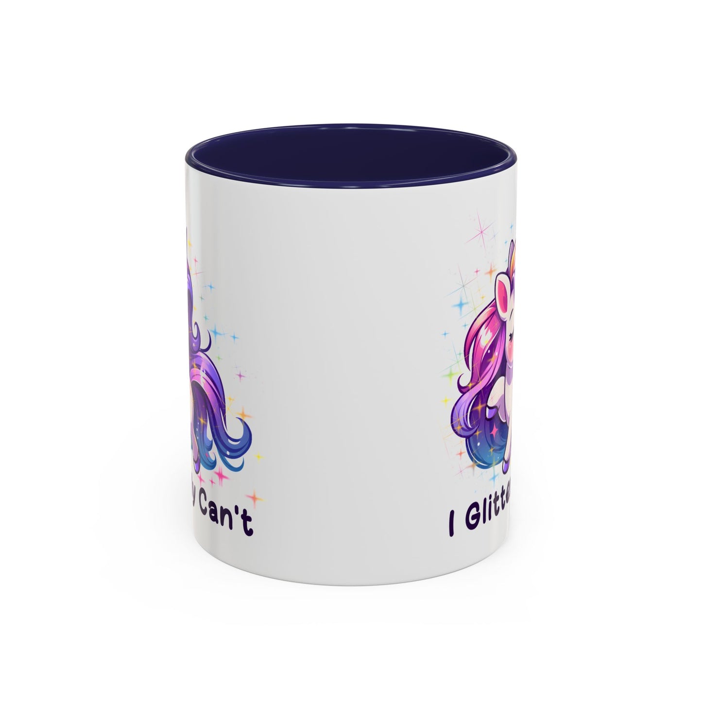 Humor Mug - I Glitterally Can't