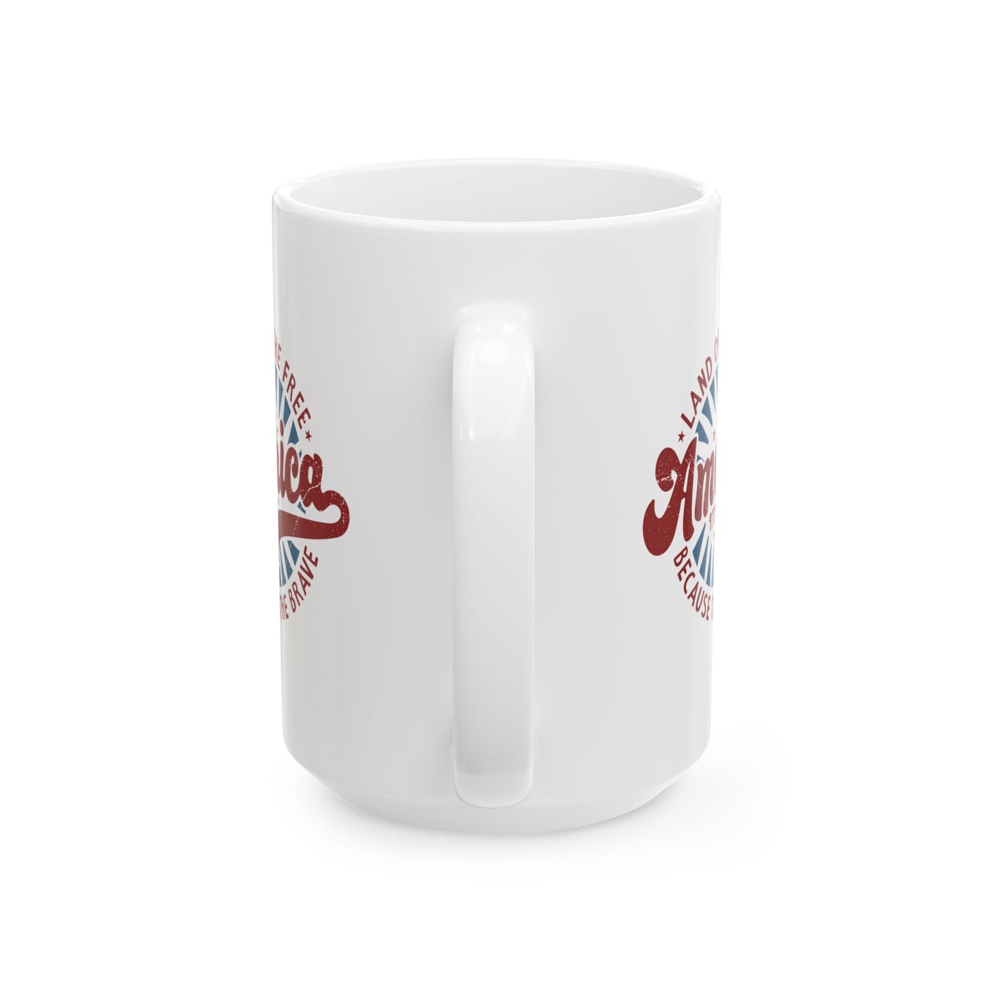 4th of July Mug - America 1776 Land of the Free