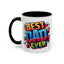 Father's Day Mug - Best Dad Ever Comic