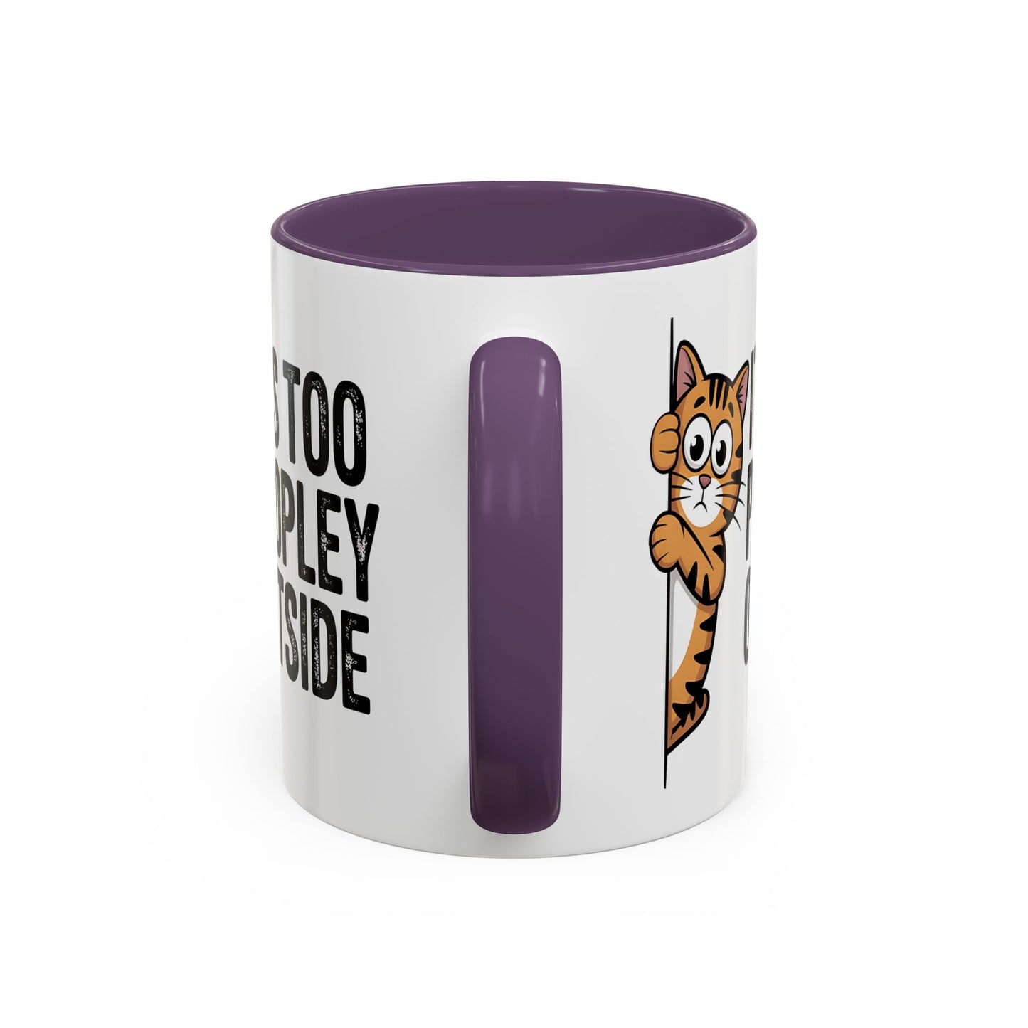 Animal Mug - It's Too Peopley Outside