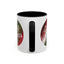 Christmas Mug - Merry Christmas White and Red Text Decoration