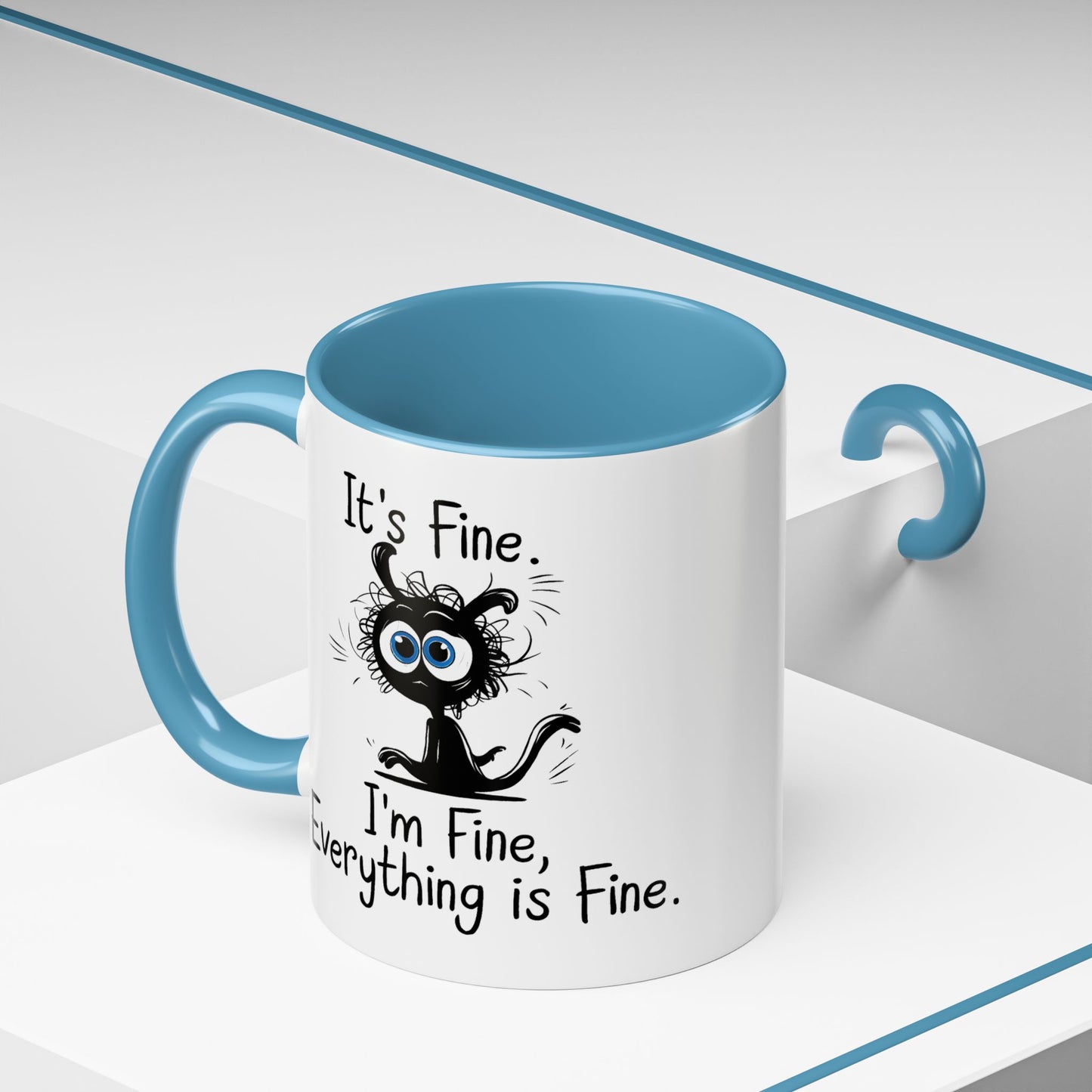 Animal Mug - It's Fine, It's Fine Everything Is Fine