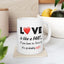 Humor Mug- Love Is Like a Fart