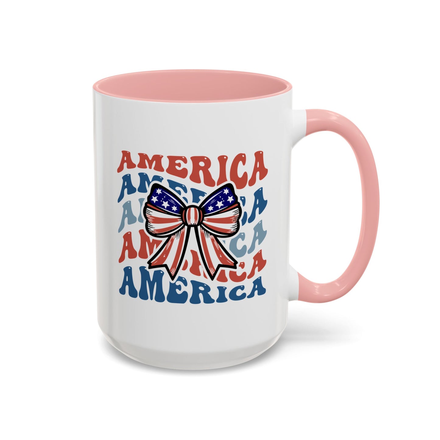 4th of July Mug - America Bow