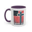 Religious Mug - One Nation Flag Cross