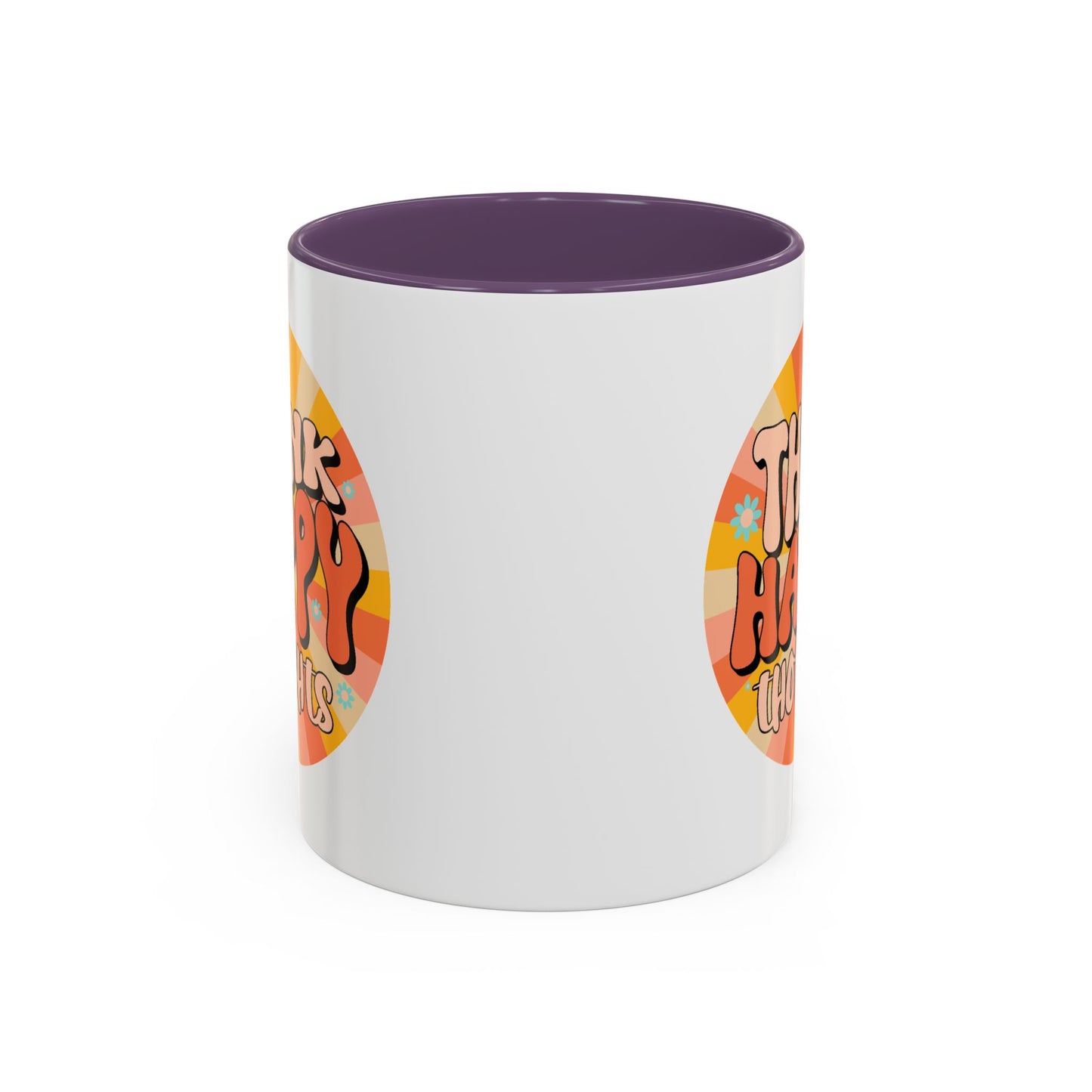 Wellness Mug - Think Happy Thoughts Hippie