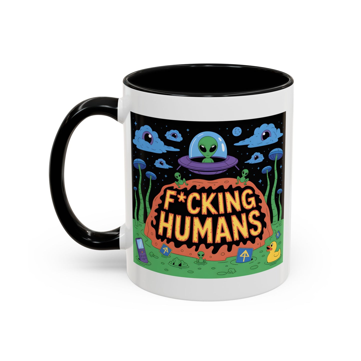Alien Mug - F*cking Humans