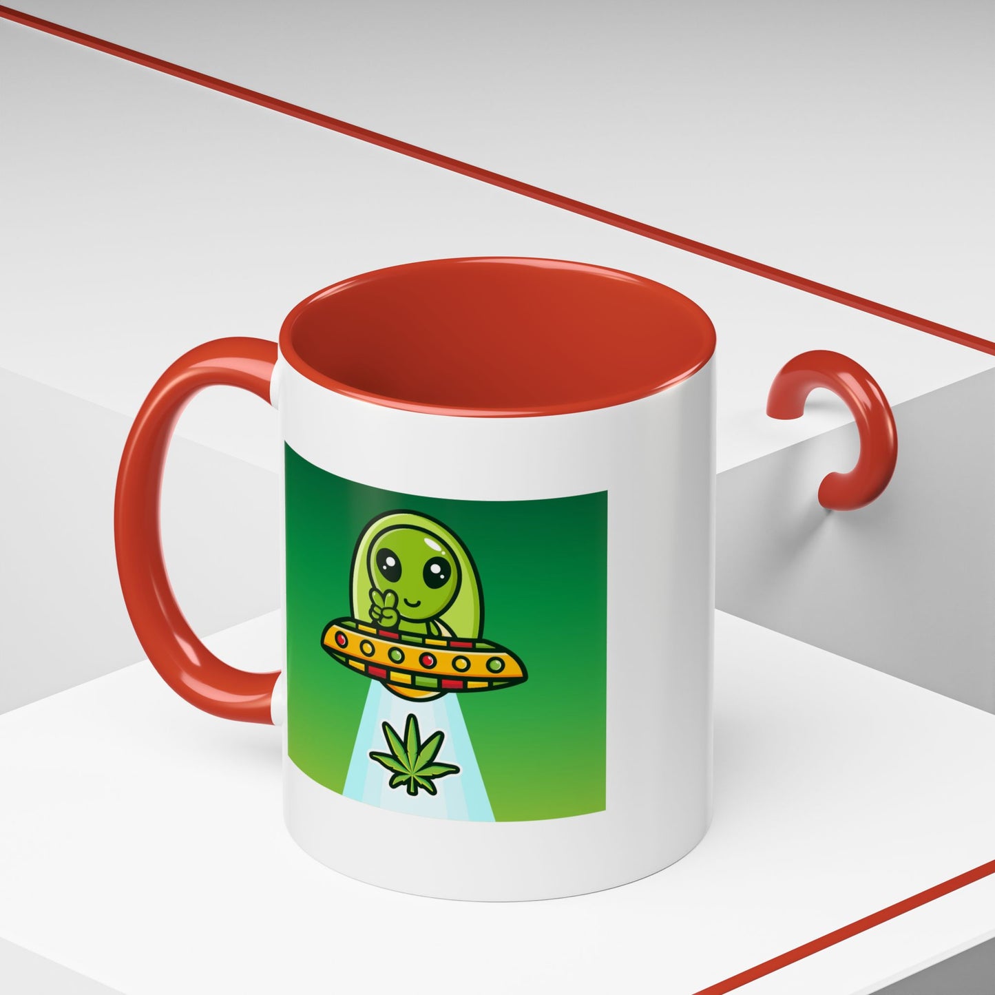 Alien Mug - UFO Ganja