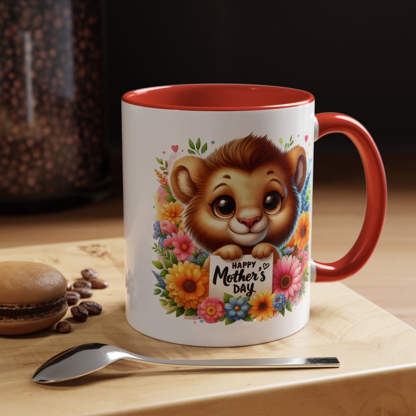 Mother's Day Mug - Happy Mother's Day Lion