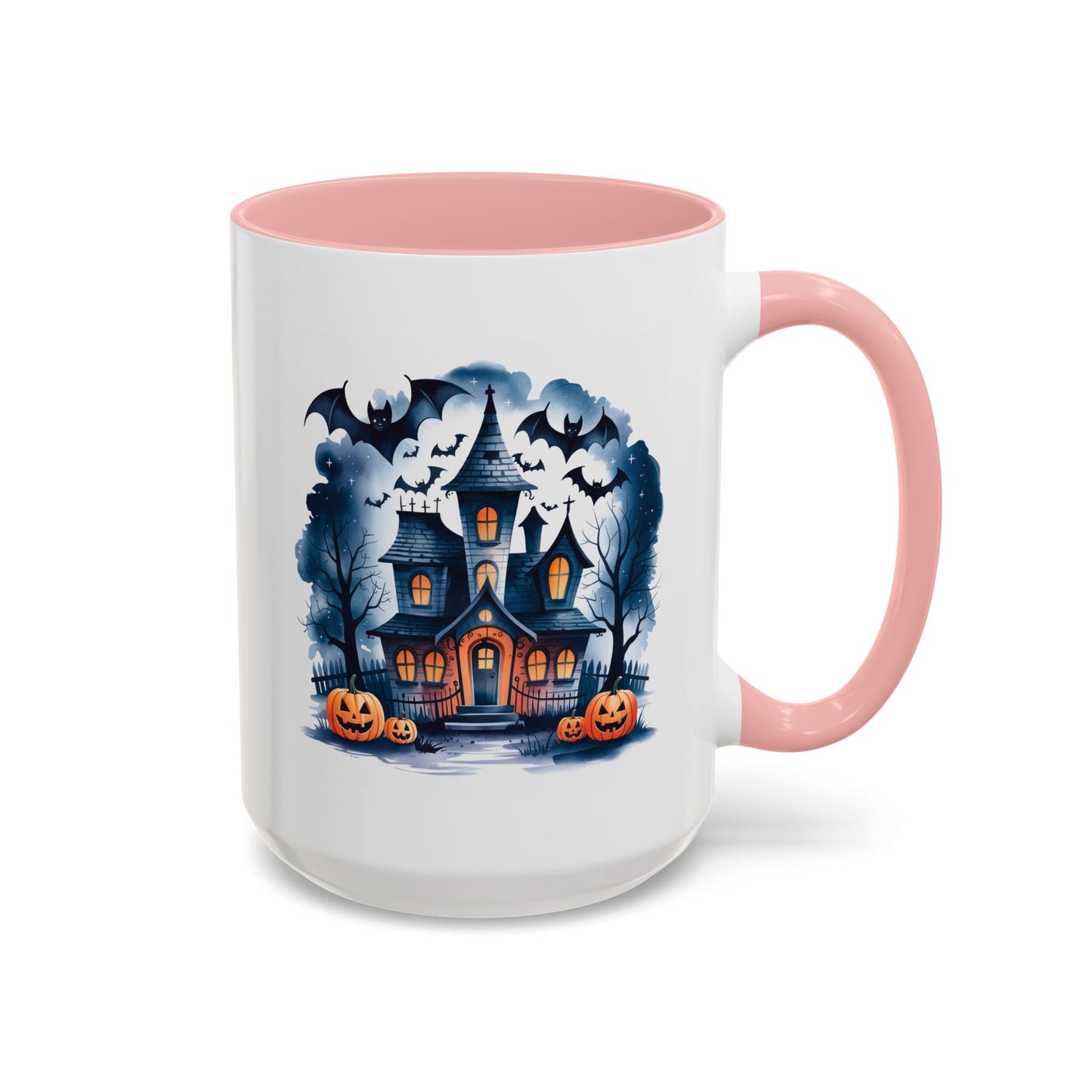 Halloween Mug - Bat Ghost House