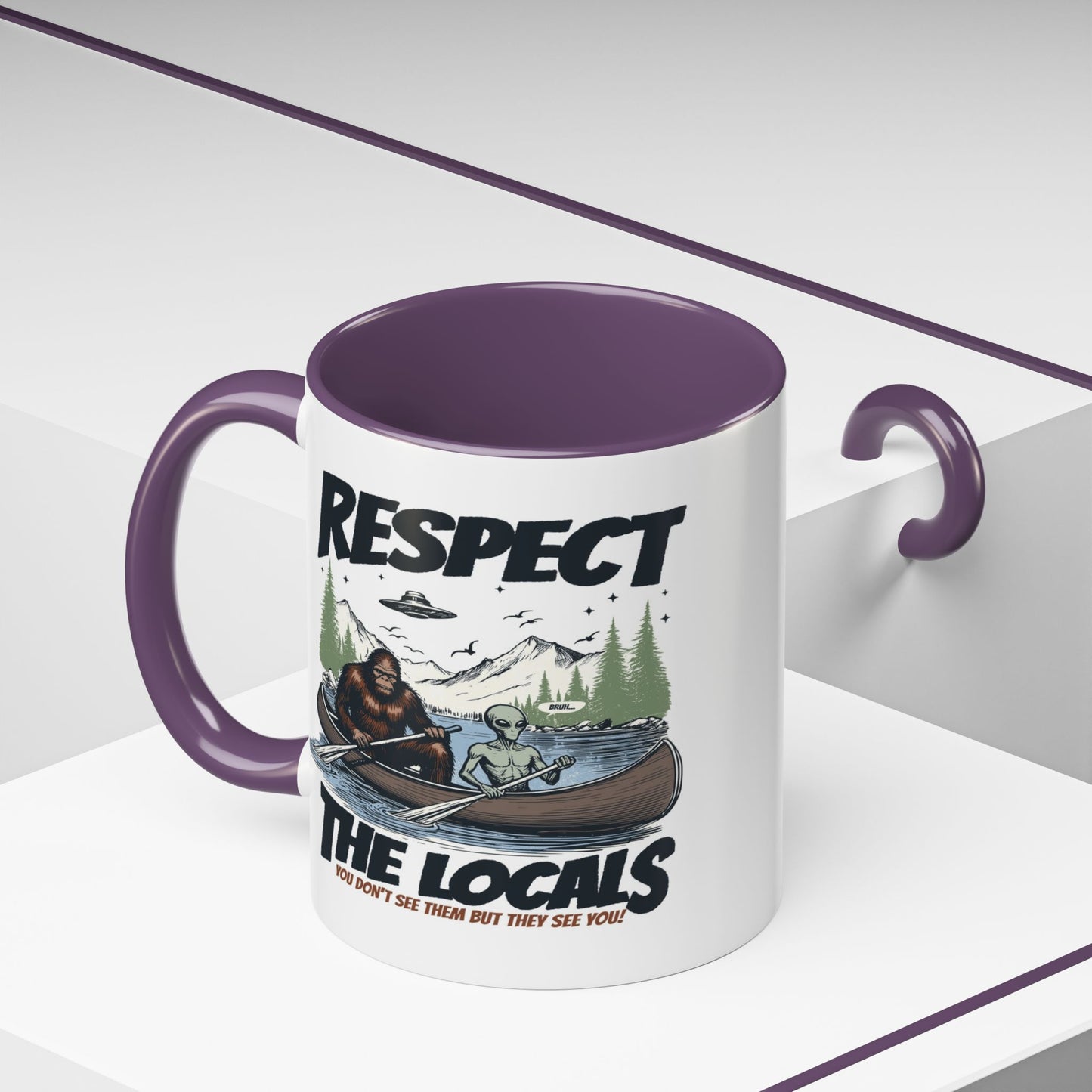 Alien Mug - Respect The Locals