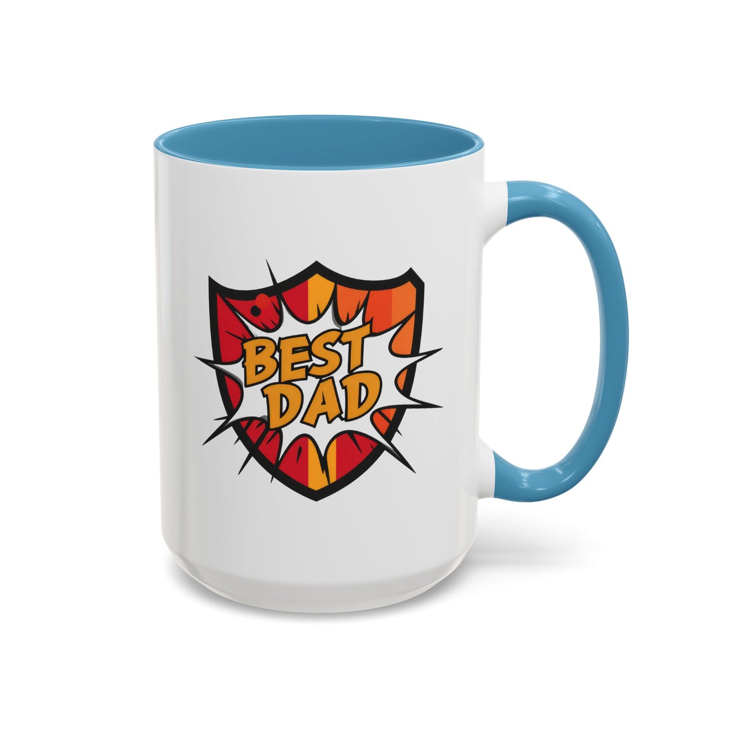 Father's Day Mug - Best Dad Shield