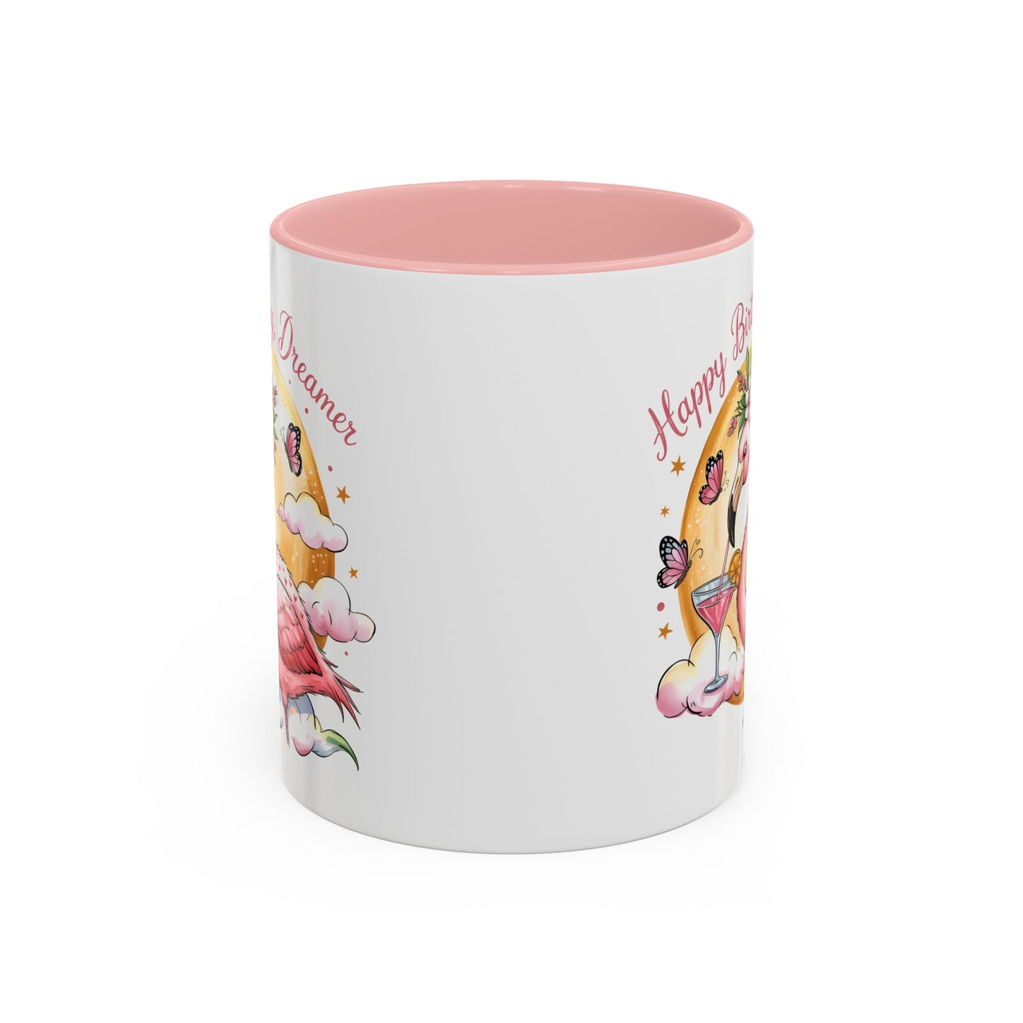 Birthday Mug - Pink Flamingo