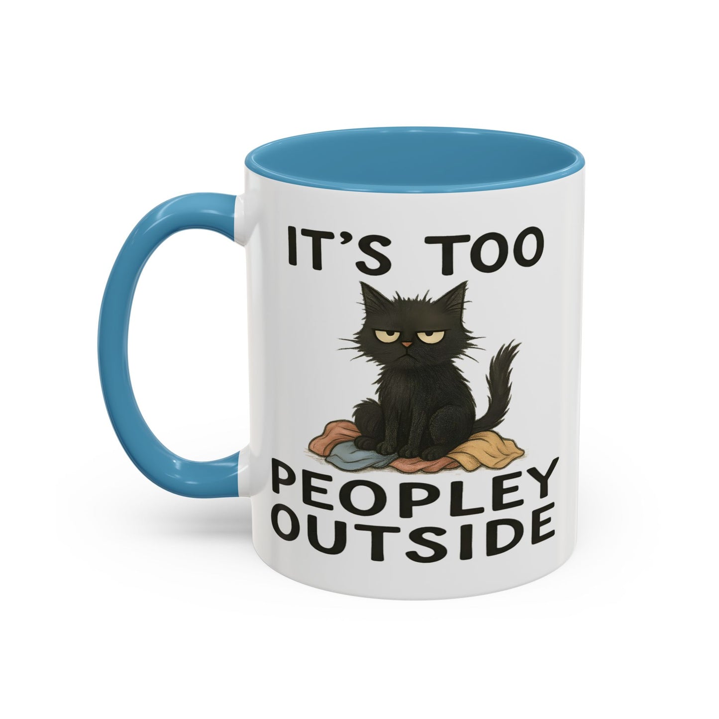 Animal Mug - It's Too Peopley Outside