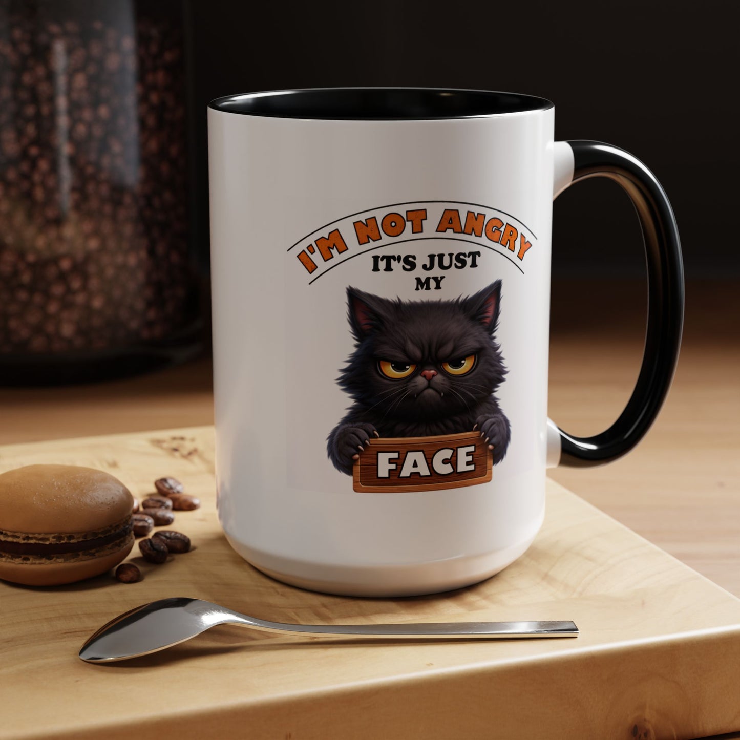 Humor Mug - I'm Not Angry It's Just My Face