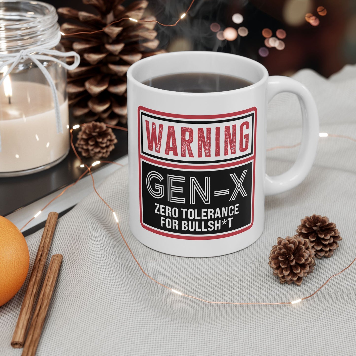 Humor Mug - Warning Gen-X