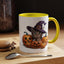 Halloween Mug - Witch Cat Hiding In Pumpkins
