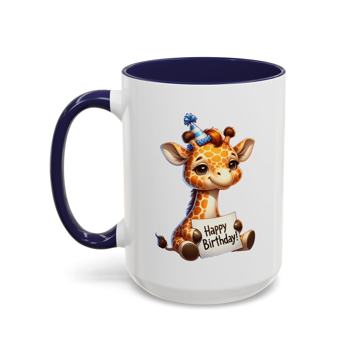 Birthday Mug - Giraffe Clipart