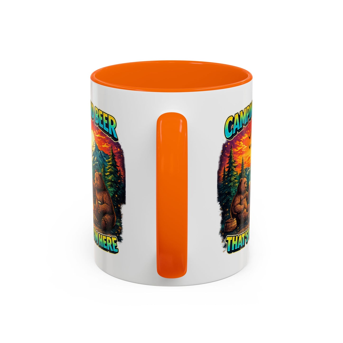 Humor Mug - Camping and Beer
